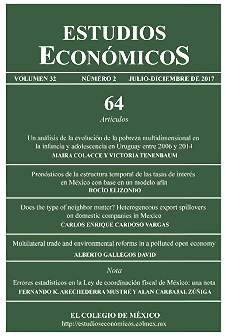 Estudios Económicos de El Colegio de México