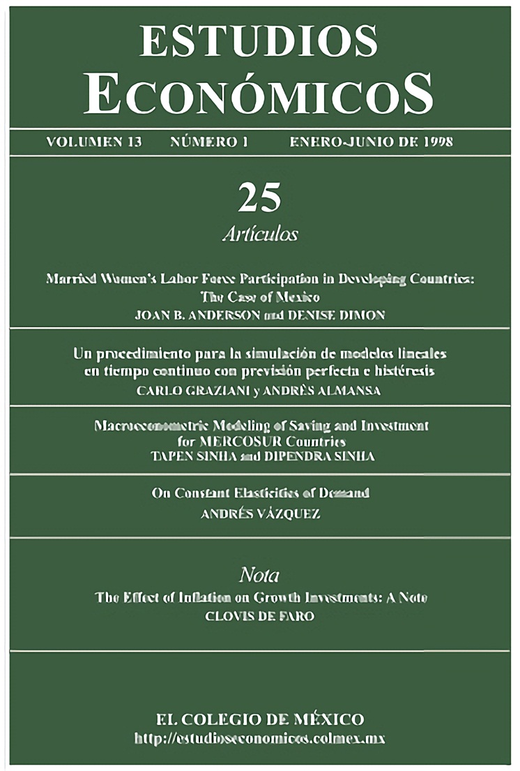 					View 25-vol. 13, no. 1, january-june, 1998
				