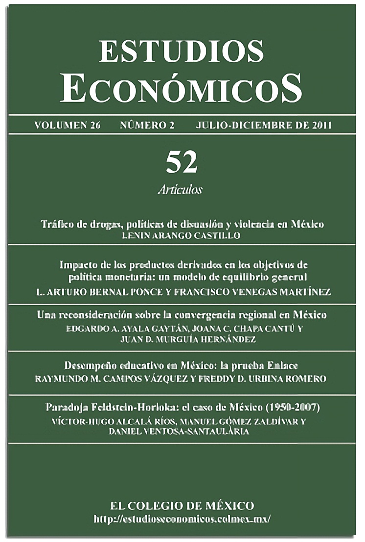 Estudios Económicos de El Colegio de México